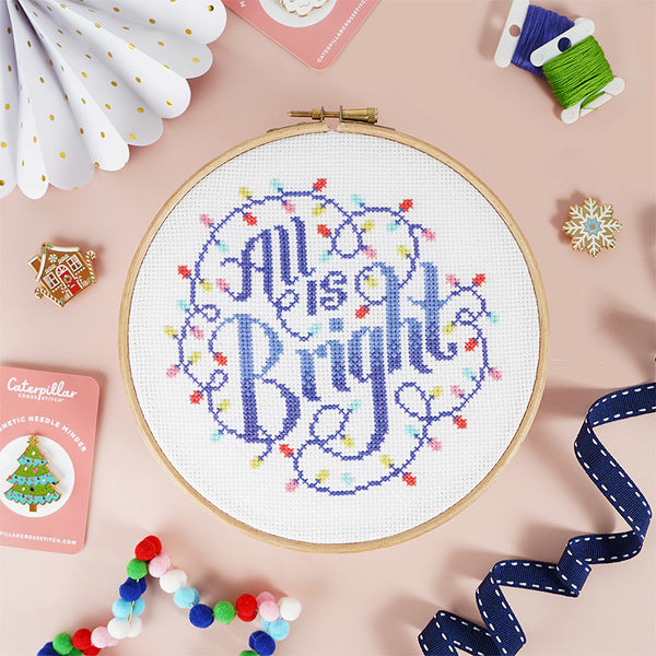 All is Bright - Cross Stitch Kit