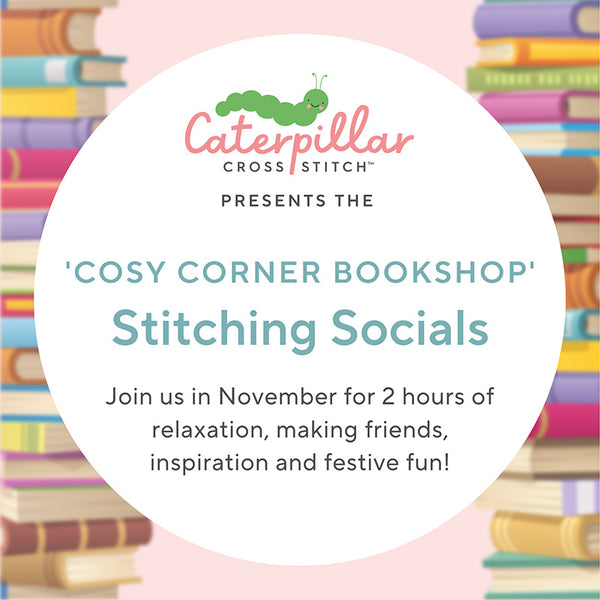 Cosy Corner Bookshop Stitching Social Event Tickets - November 2023