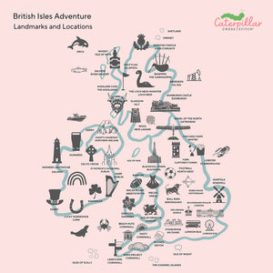 British Isles Adventure - Cross Stitch Kit or Pattern