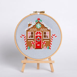 Gingerbread Cottage - Cross Stitch Kit or Pattern