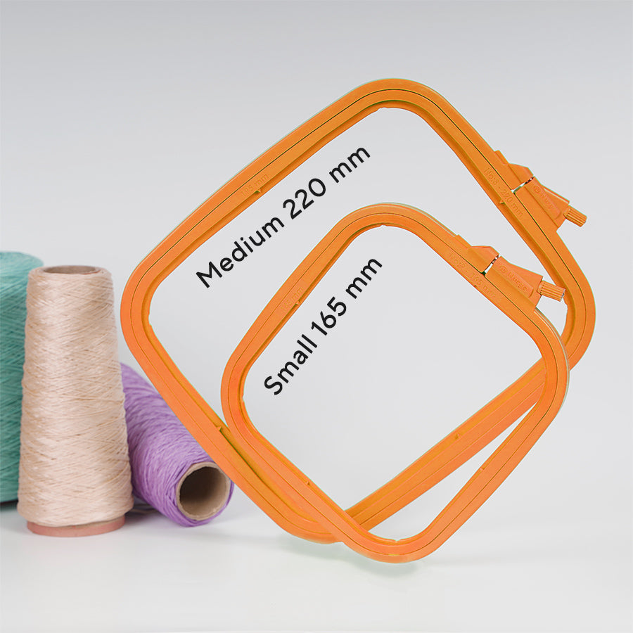 Nurge Rectangular Plastic Hoops for Cross Stitch