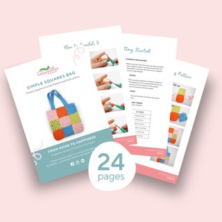 crochet granny square kit