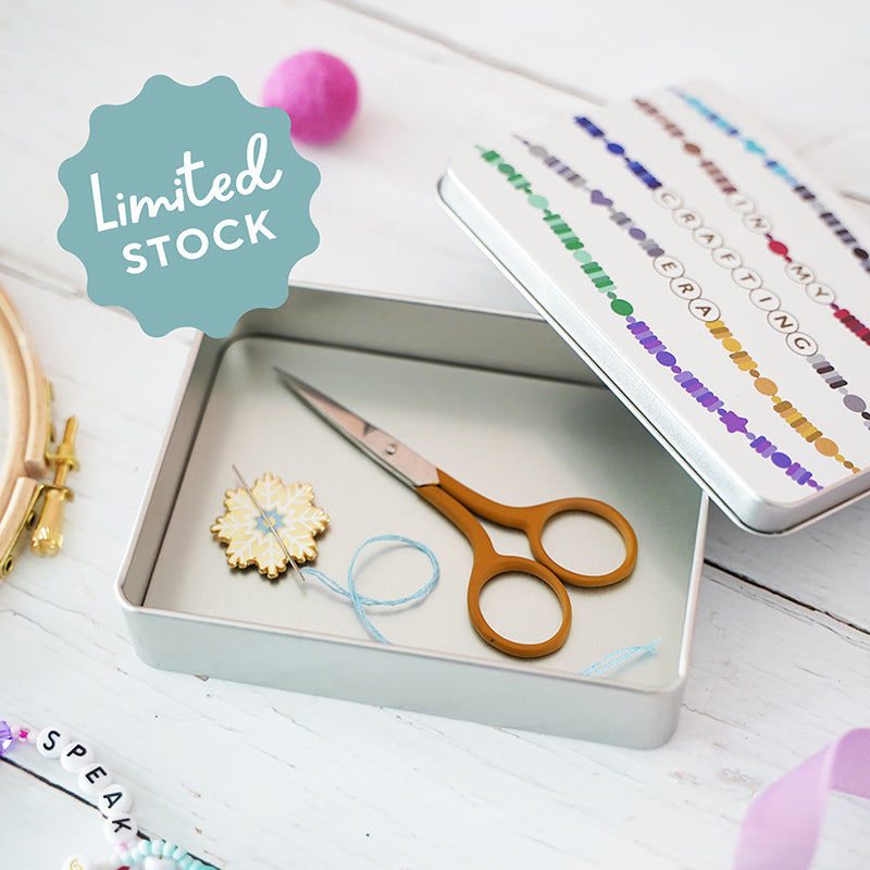 Crafting Era Tin - Cross Stitch Storage