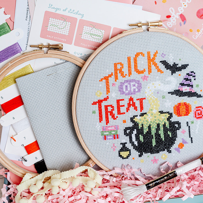 Trick or Treat Cross Stitch
