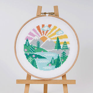 Wandering Peaks - 2026 Nashville Needlework Market - Printed Cross Stitch Chart