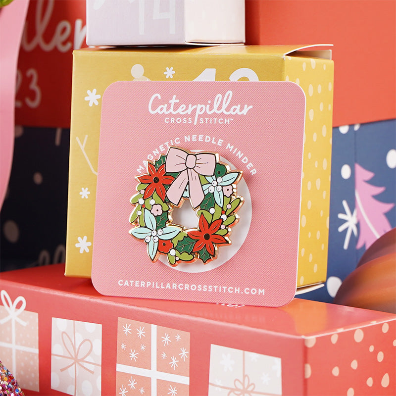 Sew Better – Aimable Porte-aiguille (needle Minder) Pour Broderie, Motif Chrissy Tree