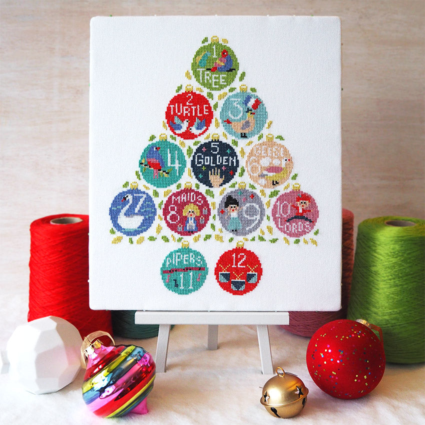 christmas cross stitch kit 