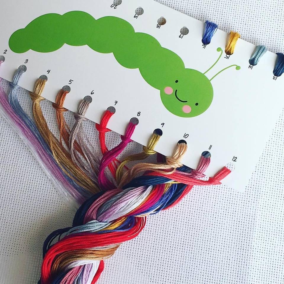 happiness is homemade cross stitch