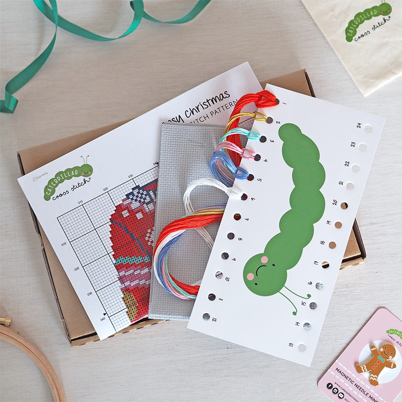 Cosy Christmas Jumper - Cross Stitch Kit or Pattern