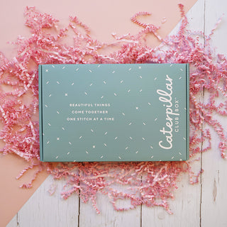 Caterpillar Cross Stitch Subscription Box