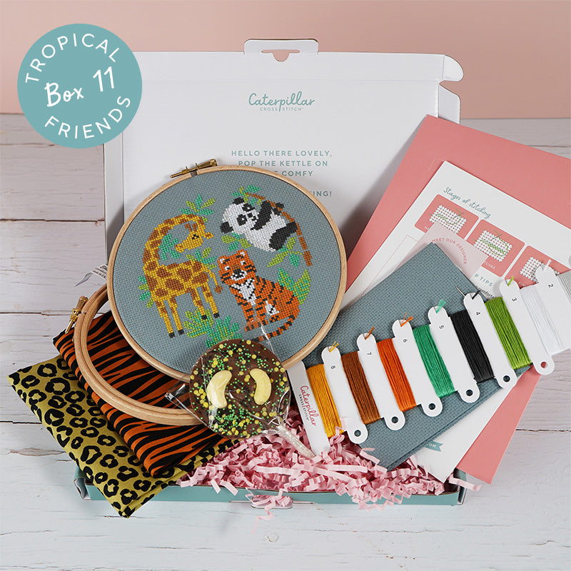 Cross Stitch Kits and Patterns UK Caterpillar Cross Stitch