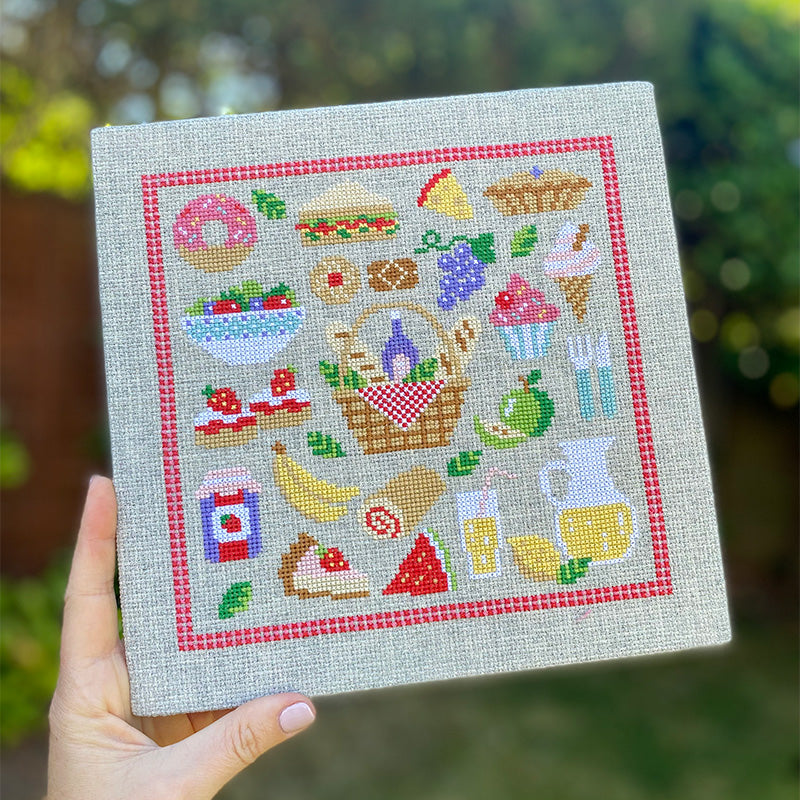 Picnic Party - Cross Stitch Kit or Pattern