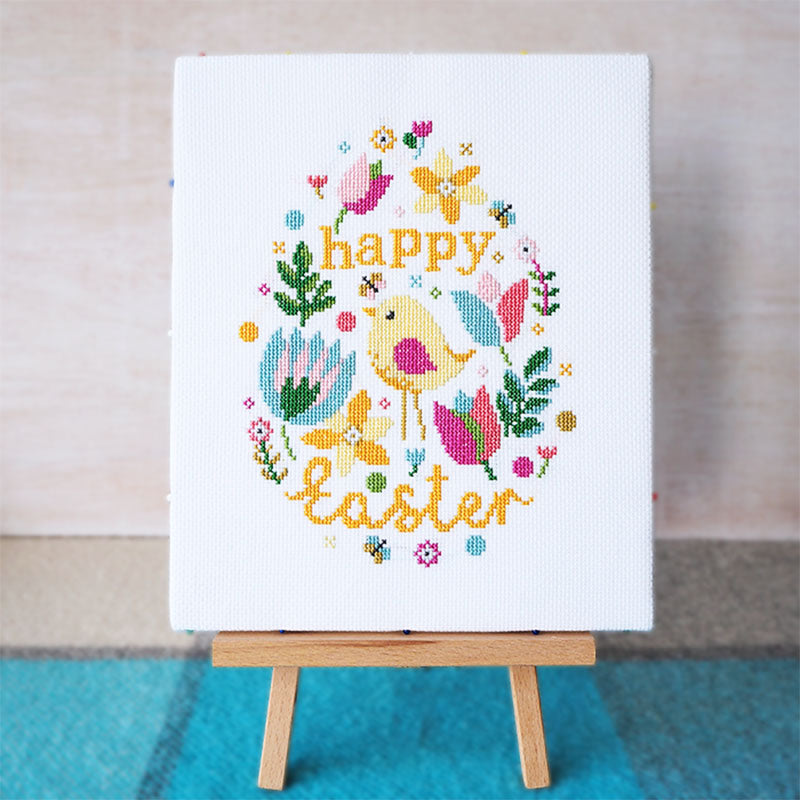 easter cross stitch kit