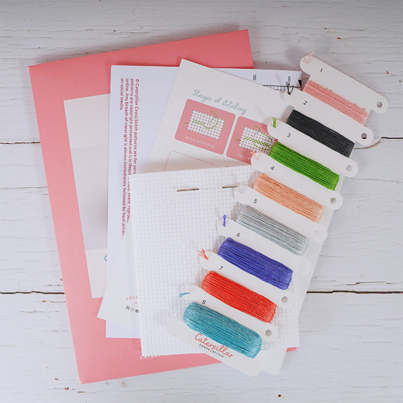 Elephant - Junior Cross Stitch Kit or Pattern