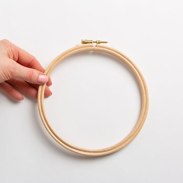 Wooden 6" Elbesee Hoop for Cross Stitch and Embroidery
