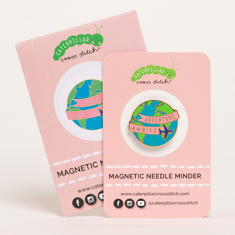 Cross Stitch Needle Minder, Magnetic Needle Minder