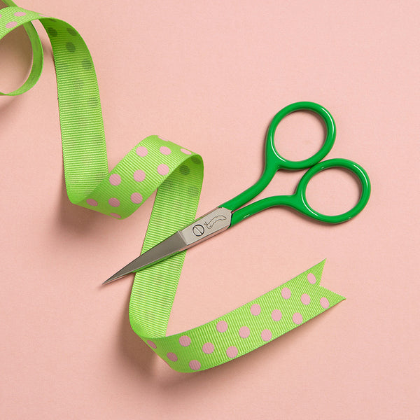 Green Embroidery Scissors