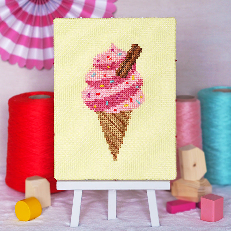 Ice Cream - Junior Cross Stitch Kit