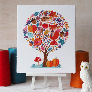 Hello Pumpkin - Cross Stitch Kit or Pattern