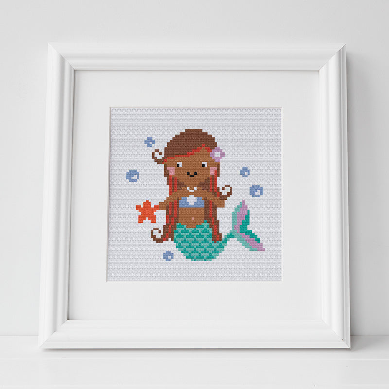 Mermaid - Junior Cross Stitch Kit