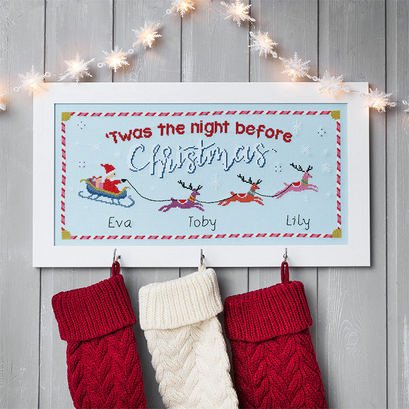 to All A Good Night Stocking Cross Stitch Leaflet
