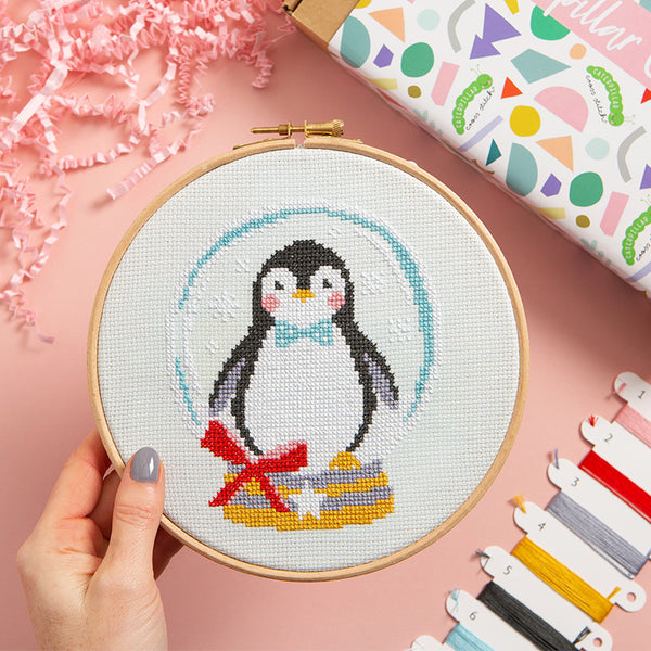 Let it Snow Penguin - Cross Stitch Kit