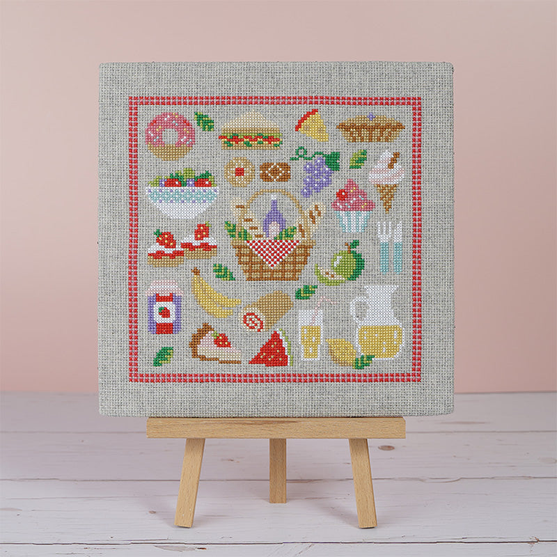 Picnic Party - Cross Stitch Pattern