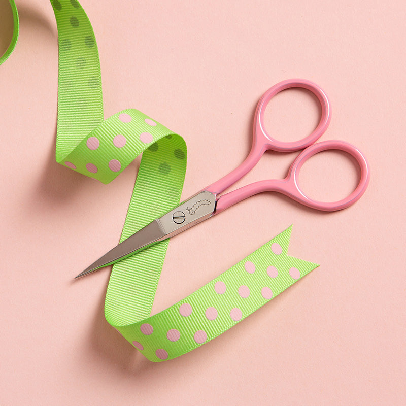 4.25 Blush Pink Embroidery Scissors, Cotton Clara #CC-HBD-001-BHP