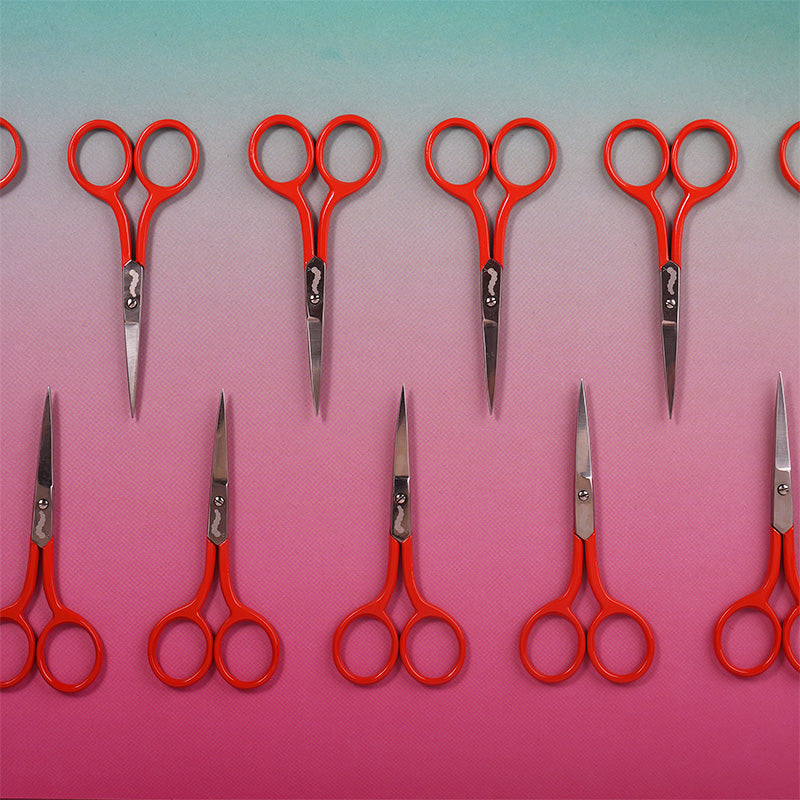 Red Sissors Cross Stitch Red Scissors UK | Caterpillar Cross Stitch