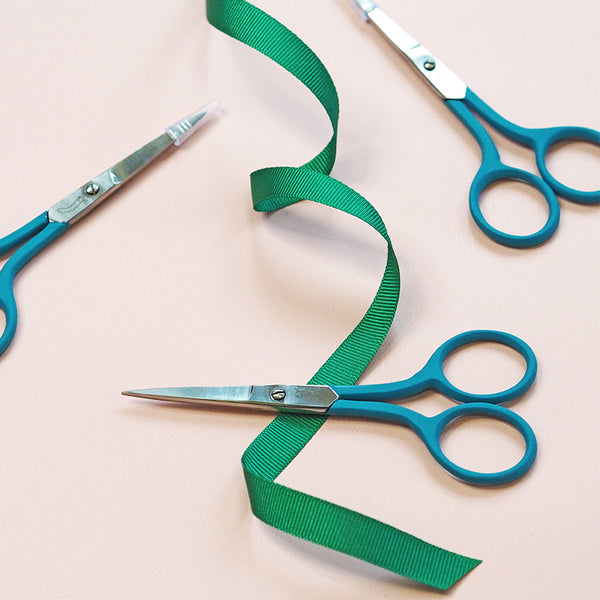 Teal Embroidery Scissors