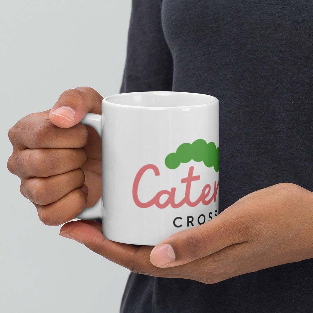 Cross Stitch Mug | Carlos the Caterpillar Ceramic
