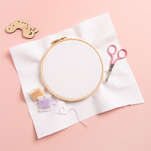 Wooden 6" Elbesee Hoop for Cross Stitch and Embroidery